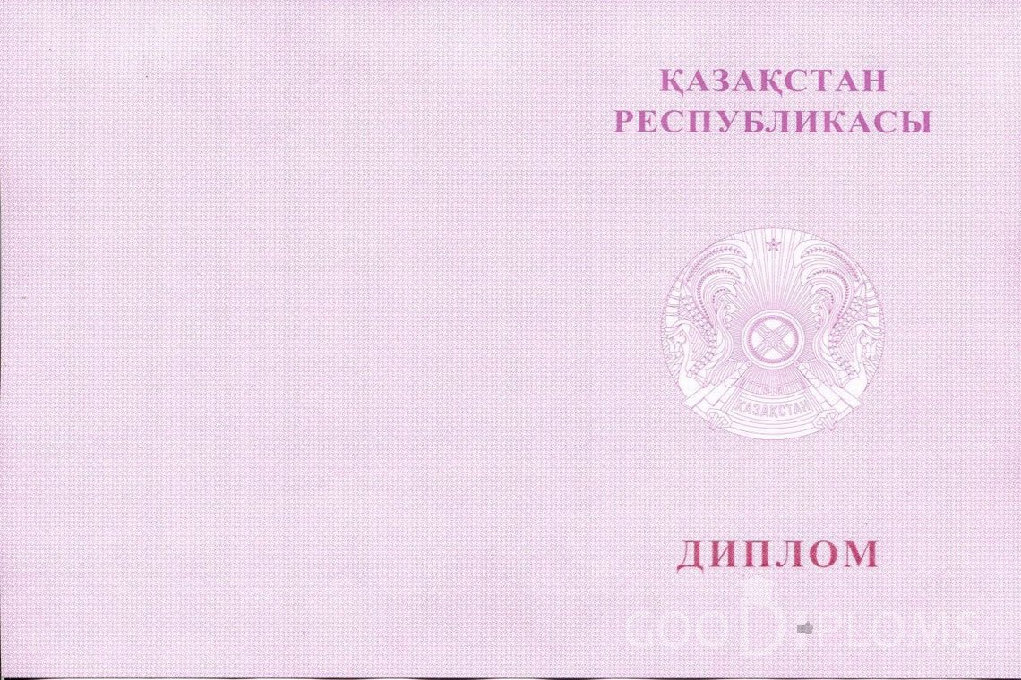 Казахский диплом техникума с отличием - Обратная сторона- Минск